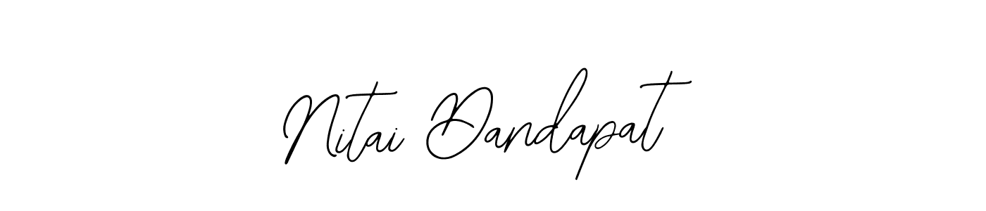 Also You can easily find your signature by using the search form. We will create Nitai Dandapat name handwritten signature images for you free of cost using Bearetta-2O07w sign style. Nitai Dandapat signature style 12 images and pictures png