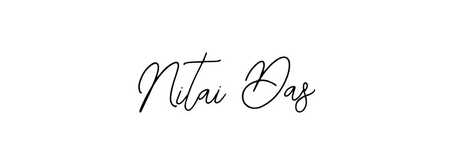 Bearetta-2O07w is a professional signature style that is perfect for those who want to add a touch of class to their signature. It is also a great choice for those who want to make their signature more unique. Get Nitai Das name to fancy signature for free. Nitai Das signature style 12 images and pictures png