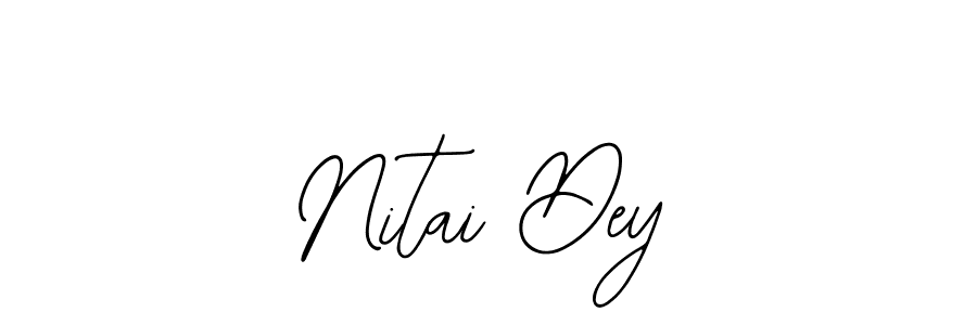 Make a beautiful signature design for name Nitai Dey. With this signature (Bearetta-2O07w) style, you can create a handwritten signature for free. Nitai Dey signature style 12 images and pictures png