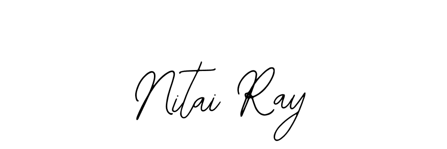 Design your own signature with our free online signature maker. With this signature software, you can create a handwritten (Bearetta-2O07w) signature for name Nitai Ray. Nitai Ray signature style 12 images and pictures png