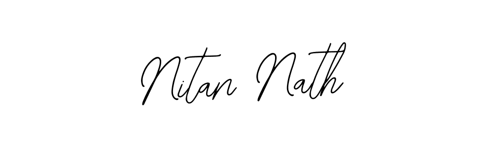 The best way (Bearetta-2O07w) to make a short signature is to pick only two or three words in your name. The name Nitan Nath include a total of six letters. For converting this name. Nitan Nath signature style 12 images and pictures png