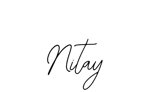 The best way (Bearetta-2O07w) to make a short signature is to pick only two or three words in your name. The name Nitay include a total of six letters. For converting this name. Nitay signature style 12 images and pictures png