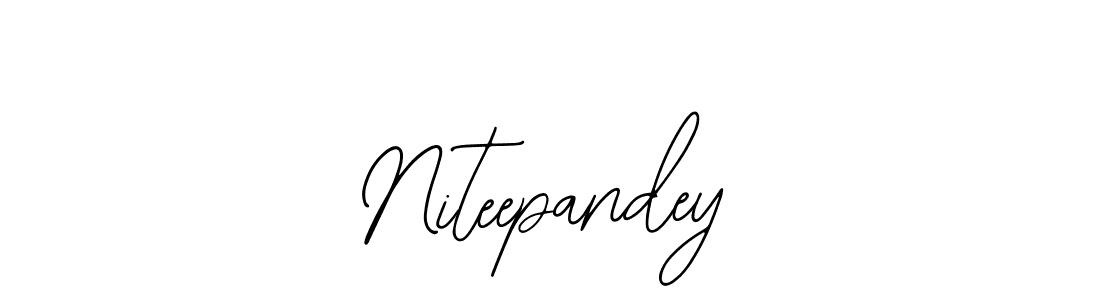 Use a signature maker to create a handwritten signature online. With this signature software, you can design (Bearetta-2O07w) your own signature for name Niteepandey. Niteepandey signature style 12 images and pictures png