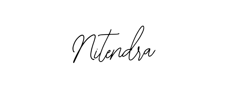 Also You can easily find your signature by using the search form. We will create Nitendra name handwritten signature images for you free of cost using Bearetta-2O07w sign style. Nitendra signature style 12 images and pictures png