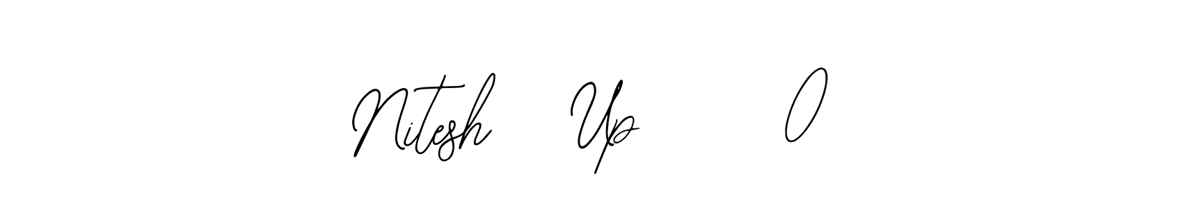 How to make Nitesh   Up    50 name signature. Use Bearetta-2O07w style for creating short signs online. This is the latest handwritten sign. Nitesh   Up    50 signature style 12 images and pictures png