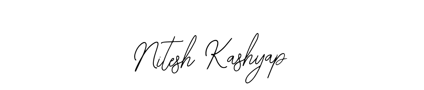 Also You can easily find your signature by using the search form. We will create Nitesh Kashyap name handwritten signature images for you free of cost using Bearetta-2O07w sign style. Nitesh Kashyap signature style 12 images and pictures png