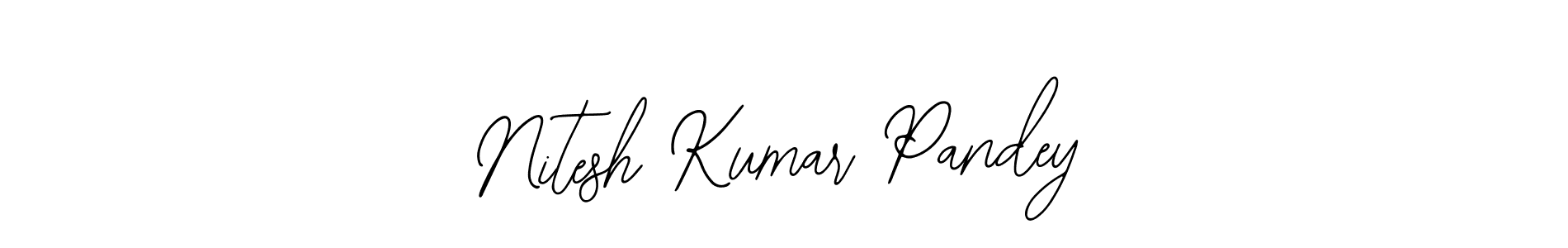 How to Draw Nitesh Kumar Pandey signature style? Bearetta-2O07w is a latest design signature styles for name Nitesh Kumar Pandey. Nitesh Kumar Pandey signature style 12 images and pictures png