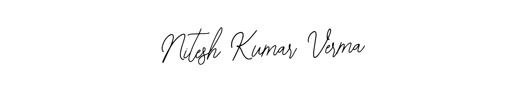 if you are searching for the best signature style for your name Nitesh Kumar Verma. so please give up your signature search. here we have designed multiple signature styles  using Bearetta-2O07w. Nitesh Kumar Verma signature style 12 images and pictures png