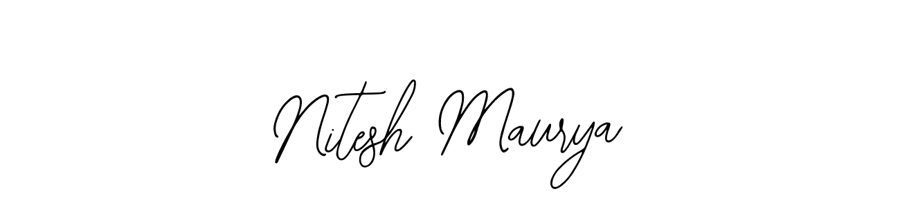 Check out images of Autograph of Nitesh Maurya name. Actor Nitesh Maurya Signature Style. Bearetta-2O07w is a professional sign style online. Nitesh Maurya signature style 12 images and pictures png