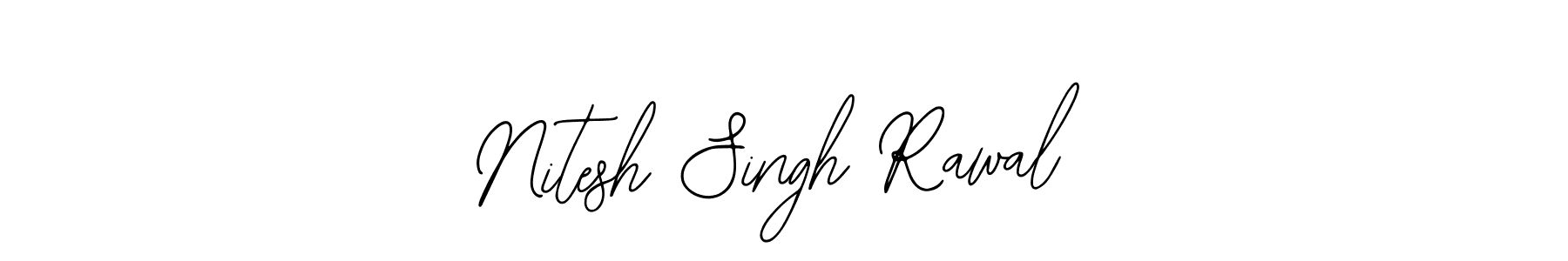 Also we have Nitesh Singh Rawal name is the best signature style. Create professional handwritten signature collection using Bearetta-2O07w autograph style. Nitesh Singh Rawal signature style 12 images and pictures png