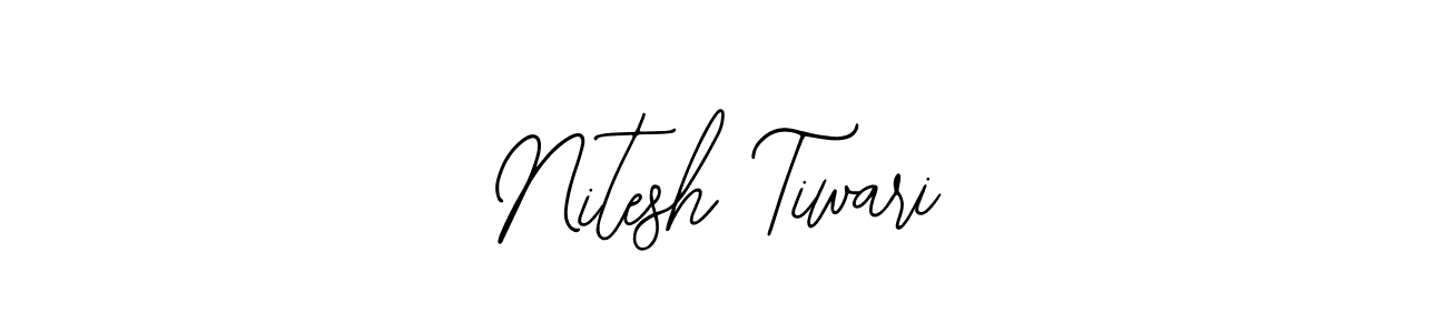 Also You can easily find your signature by using the search form. We will create Nitesh Tiwari name handwritten signature images for you free of cost using Bearetta-2O07w sign style. Nitesh Tiwari signature style 12 images and pictures png