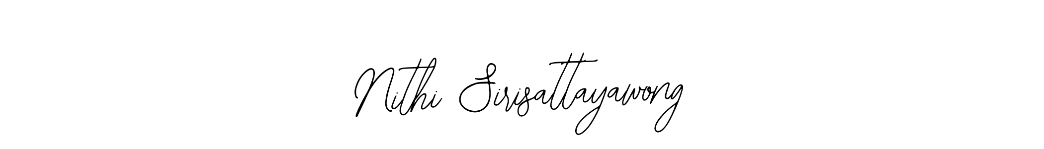 It looks lik you need a new signature style for name Nithi Sirisattayawong. Design unique handwritten (Bearetta-2O07w) signature with our free signature maker in just a few clicks. Nithi Sirisattayawong signature style 12 images and pictures png