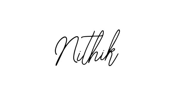 Similarly Bearetta-2O07w is the best handwritten signature design. Signature creator online .You can use it as an online autograph creator for name Nithik. Nithik signature style 12 images and pictures png