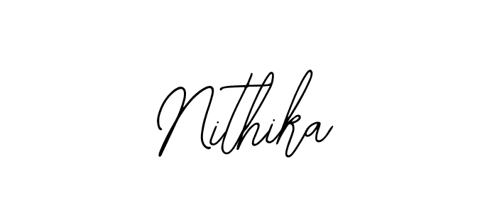 Make a beautiful signature design for name Nithika. Use this online signature maker to create a handwritten signature for free. Nithika signature style 12 images and pictures png