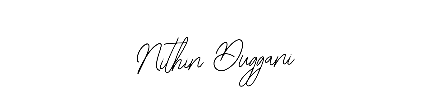 You can use this online signature creator to create a handwritten signature for the name Nithin Duggani. This is the best online autograph maker. Nithin Duggani signature style 12 images and pictures png