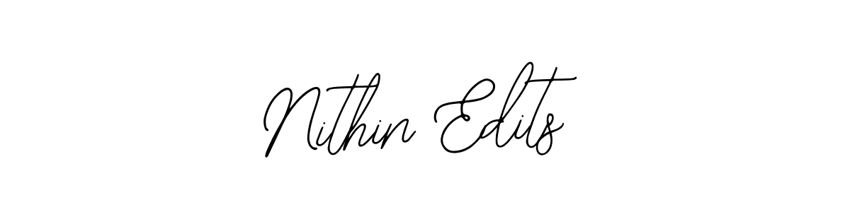 How to make Nithin Edits signature? Bearetta-2O07w is a professional autograph style. Create handwritten signature for Nithin Edits name. Nithin Edits signature style 12 images and pictures png