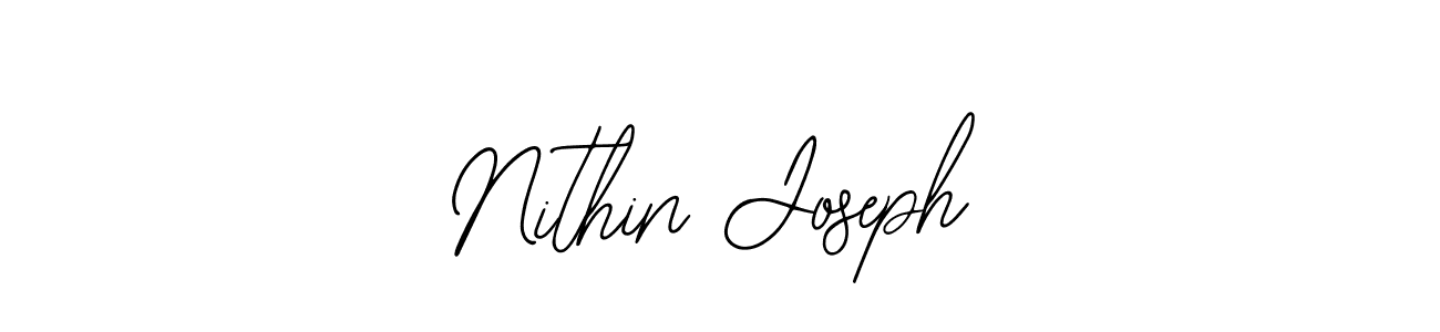 if you are searching for the best signature style for your name Nithin Joseph. so please give up your signature search. here we have designed multiple signature styles  using Bearetta-2O07w. Nithin Joseph signature style 12 images and pictures png