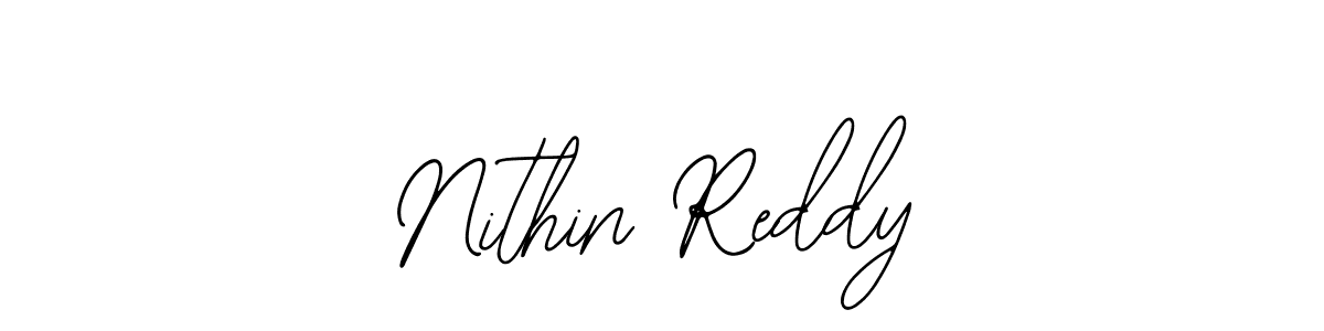 Make a beautiful signature design for name Nithin Reddy. Use this online signature maker to create a handwritten signature for free. Nithin Reddy signature style 12 images and pictures png