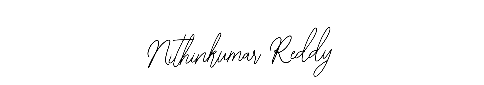 How to make Nithinkumar Reddy signature? Bearetta-2O07w is a professional autograph style. Create handwritten signature for Nithinkumar Reddy name. Nithinkumar Reddy signature style 12 images and pictures png