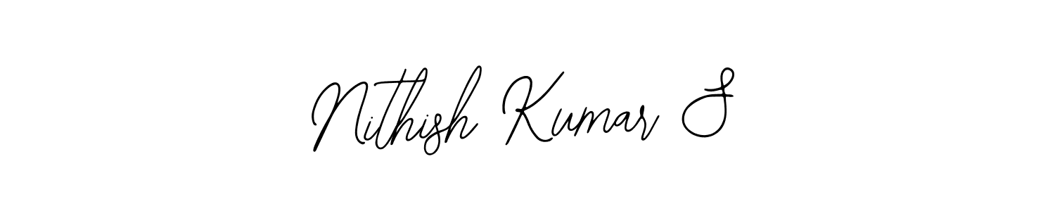 Nithish Kumar S stylish signature style. Best Handwritten Sign (Bearetta-2O07w) for my name. Handwritten Signature Collection Ideas for my name Nithish Kumar S. Nithish Kumar S signature style 12 images and pictures png