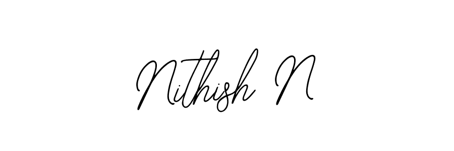 See photos of Nithish N official signature by Spectra . Check more albums & portfolios. Read reviews & check more about Bearetta-2O07w font. Nithish N signature style 12 images and pictures png
