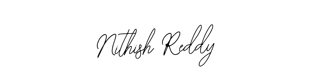 Make a beautiful signature design for name Nithish Reddy. Use this online signature maker to create a handwritten signature for free. Nithish Reddy signature style 12 images and pictures png