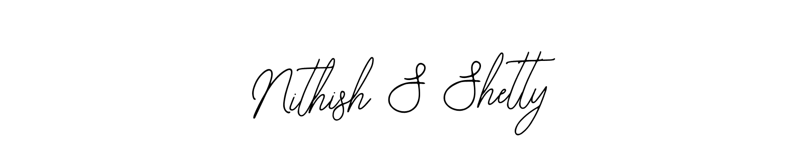 Also You can easily find your signature by using the search form. We will create Nithish S Shetty name handwritten signature images for you free of cost using Bearetta-2O07w sign style. Nithish S Shetty signature style 12 images and pictures png