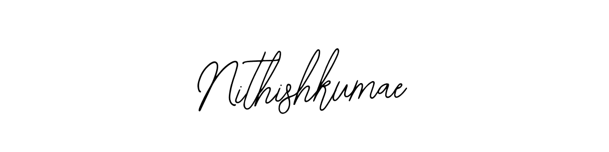 if you are searching for the best signature style for your name Nithishkumae. so please give up your signature search. here we have designed multiple signature styles  using Bearetta-2O07w. Nithishkumae signature style 12 images and pictures png