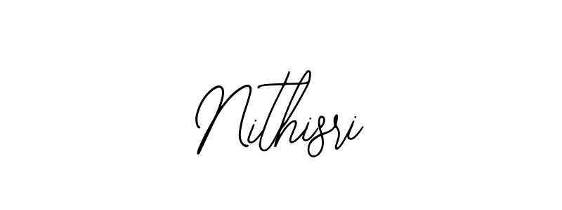 How to make Nithisri signature? Bearetta-2O07w is a professional autograph style. Create handwritten signature for Nithisri name. Nithisri signature style 12 images and pictures png