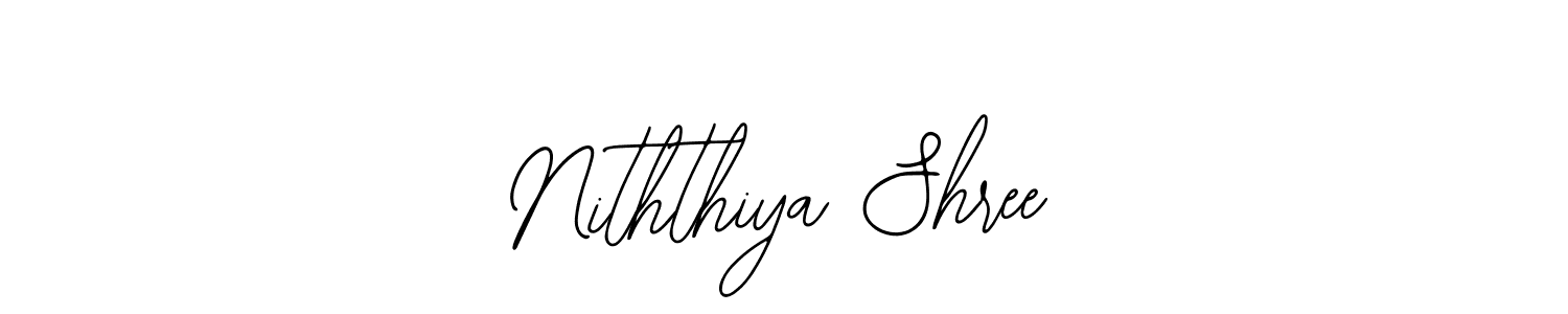 Bearetta-2O07w is a professional signature style that is perfect for those who want to add a touch of class to their signature. It is also a great choice for those who want to make their signature more unique. Get Niththiya Shree name to fancy signature for free. Niththiya Shree signature style 12 images and pictures png