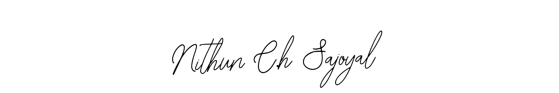 You can use this online signature creator to create a handwritten signature for the name Nithun C.h Sajoyal. This is the best online autograph maker. Nithun C.h Sajoyal signature style 12 images and pictures png