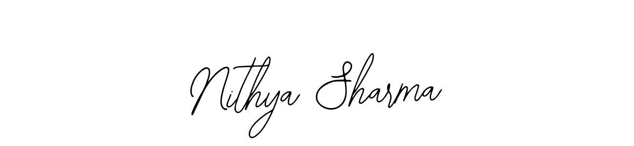 Best and Professional Signature Style for Nithya Sharma. Bearetta-2O07w Best Signature Style Collection. Nithya Sharma signature style 12 images and pictures png