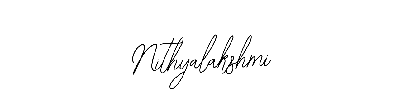The best way (Bearetta-2O07w) to make a short signature is to pick only two or three words in your name. The name Nithyalakshmi include a total of six letters. For converting this name. Nithyalakshmi signature style 12 images and pictures png