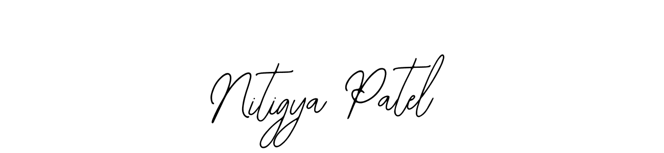 if you are searching for the best signature style for your name Nitigya Patel. so please give up your signature search. here we have designed multiple signature styles  using Bearetta-2O07w. Nitigya Patel signature style 12 images and pictures png
