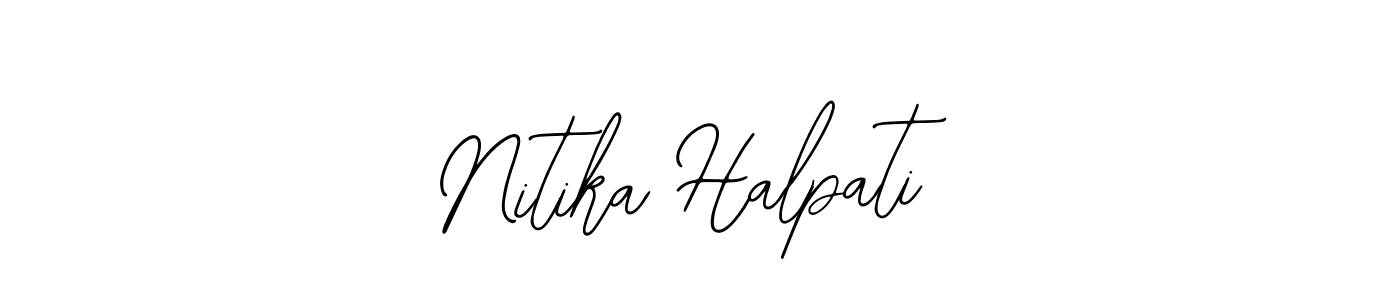 Design your own signature with our free online signature maker. With this signature software, you can create a handwritten (Bearetta-2O07w) signature for name Nitika Halpati. Nitika Halpati signature style 12 images and pictures png