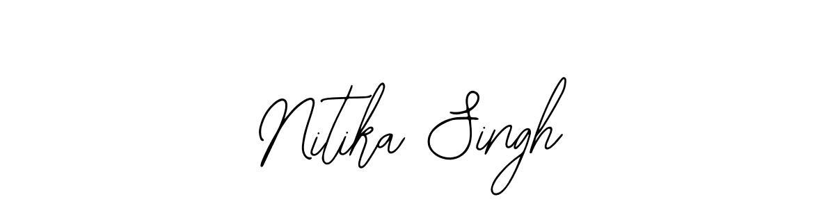 Also You can easily find your signature by using the search form. We will create Nitika Singh name handwritten signature images for you free of cost using Bearetta-2O07w sign style. Nitika Singh signature style 12 images and pictures png