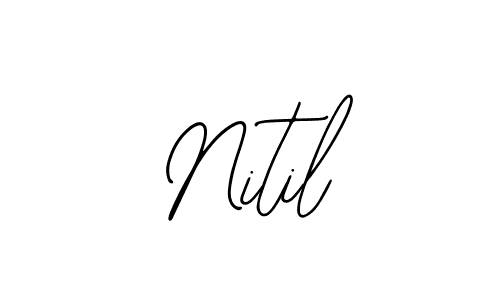 Check out images of Autograph of Nitil name. Actor Nitil Signature Style. Bearetta-2O07w is a professional sign style online. Nitil signature style 12 images and pictures png
