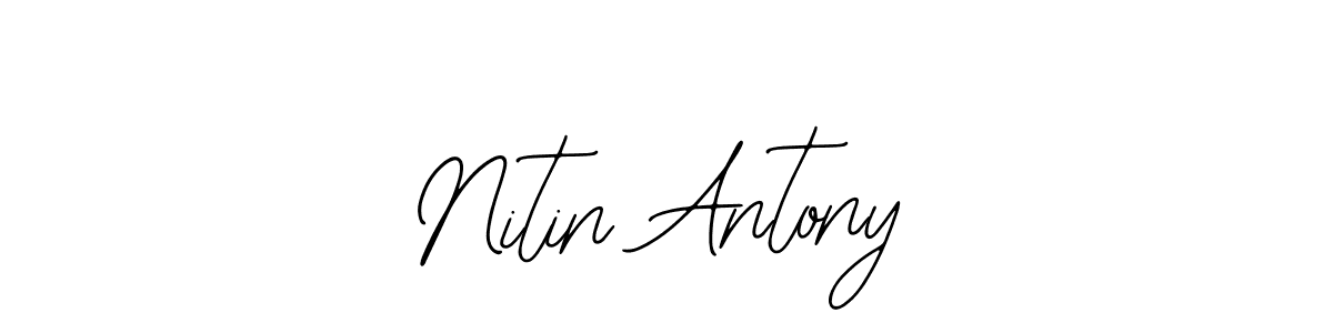 Once you've used our free online signature maker to create your best signature Bearetta-2O07w style, it's time to enjoy all of the benefits that Nitin Antony name signing documents. Nitin Antony signature style 12 images and pictures png