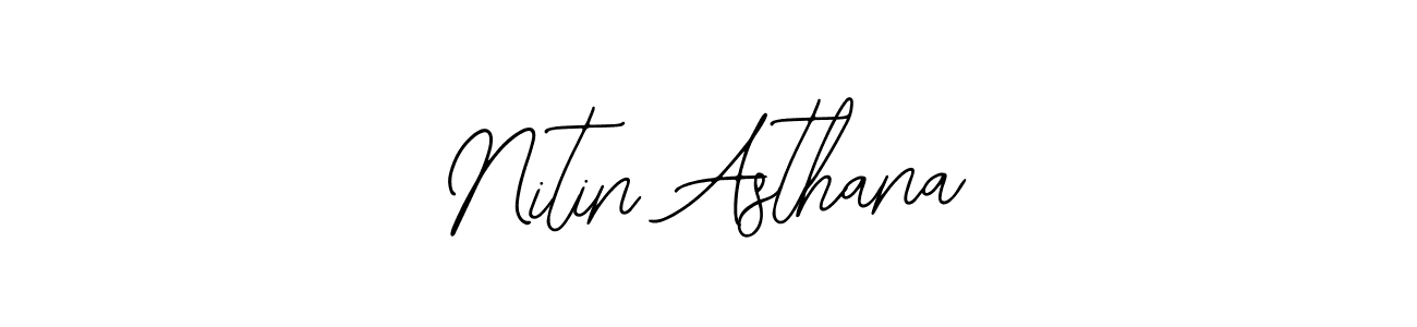 Also You can easily find your signature by using the search form. We will create Nitin Asthana name handwritten signature images for you free of cost using Bearetta-2O07w sign style. Nitin Asthana signature style 12 images and pictures png