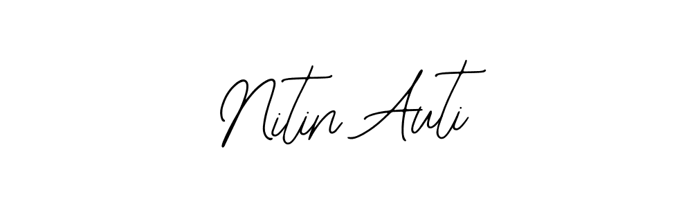 How to make Nitin Auti signature? Bearetta-2O07w is a professional autograph style. Create handwritten signature for Nitin Auti name. Nitin Auti signature style 12 images and pictures png