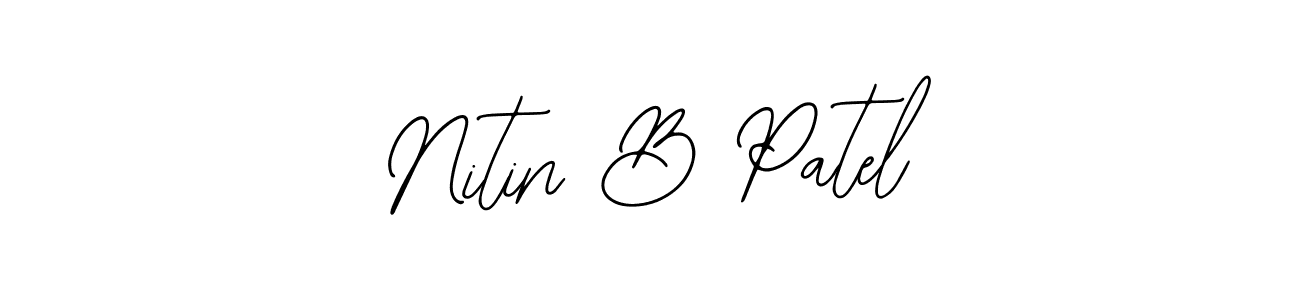 Create a beautiful signature design for name Nitin B Patel. With this signature (Bearetta-2O07w) fonts, you can make a handwritten signature for free. Nitin B Patel signature style 12 images and pictures png