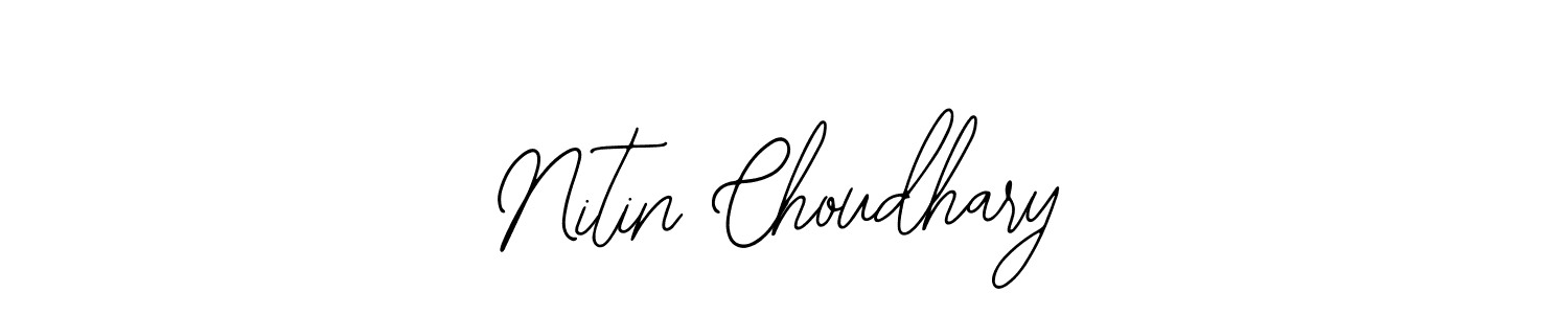 It looks lik you need a new signature style for name Nitin Choudhary. Design unique handwritten (Bearetta-2O07w) signature with our free signature maker in just a few clicks. Nitin Choudhary signature style 12 images and pictures png