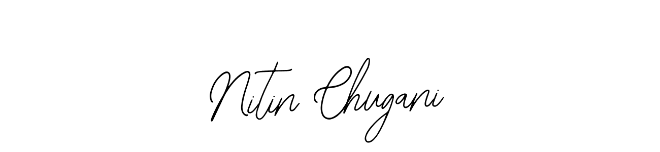 Use a signature maker to create a handwritten signature online. With this signature software, you can design (Bearetta-2O07w) your own signature for name Nitin Chugani. Nitin Chugani signature style 12 images and pictures png