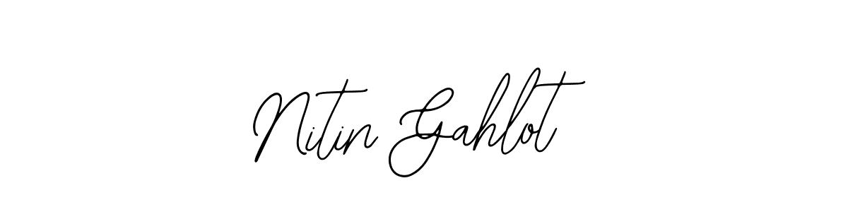 Make a beautiful signature design for name Nitin Gahlot. Use this online signature maker to create a handwritten signature for free. Nitin Gahlot signature style 12 images and pictures png