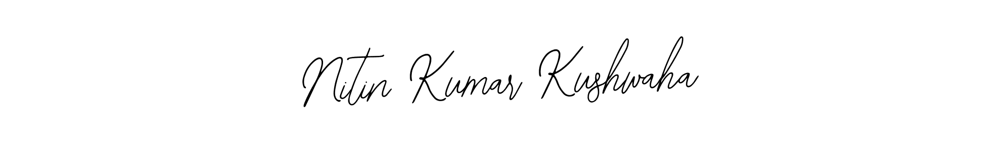 Make a beautiful signature design for name Nitin Kumar Kushwaha. With this signature (Bearetta-2O07w) style, you can create a handwritten signature for free. Nitin Kumar Kushwaha signature style 12 images and pictures png