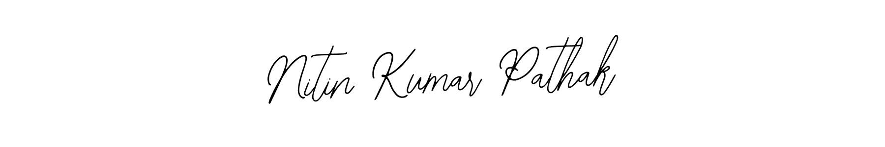 Make a short Nitin Kumar Pathak signature style. Manage your documents anywhere anytime using Bearetta-2O07w. Create and add eSignatures, submit forms, share and send files easily. Nitin Kumar Pathak signature style 12 images and pictures png