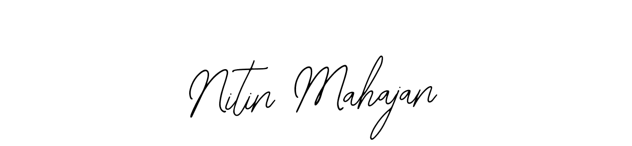Make a beautiful signature design for name Nitin Mahajan. Use this online signature maker to create a handwritten signature for free. Nitin Mahajan signature style 12 images and pictures png