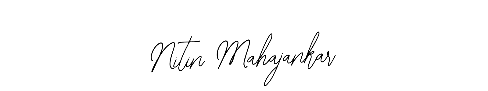 You can use this online signature creator to create a handwritten signature for the name Nitin Mahajankar. This is the best online autograph maker. Nitin Mahajankar signature style 12 images and pictures png