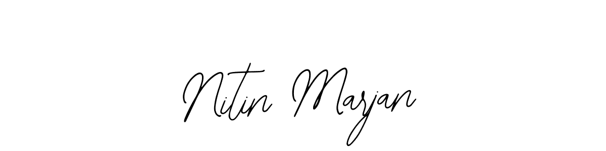 Make a beautiful signature design for name Nitin Marjan. With this signature (Bearetta-2O07w) style, you can create a handwritten signature for free. Nitin Marjan signature style 12 images and pictures png