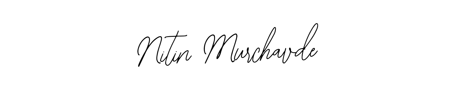 Make a beautiful signature design for name Nitin Murchavde. With this signature (Bearetta-2O07w) style, you can create a handwritten signature for free. Nitin Murchavde signature style 12 images and pictures png